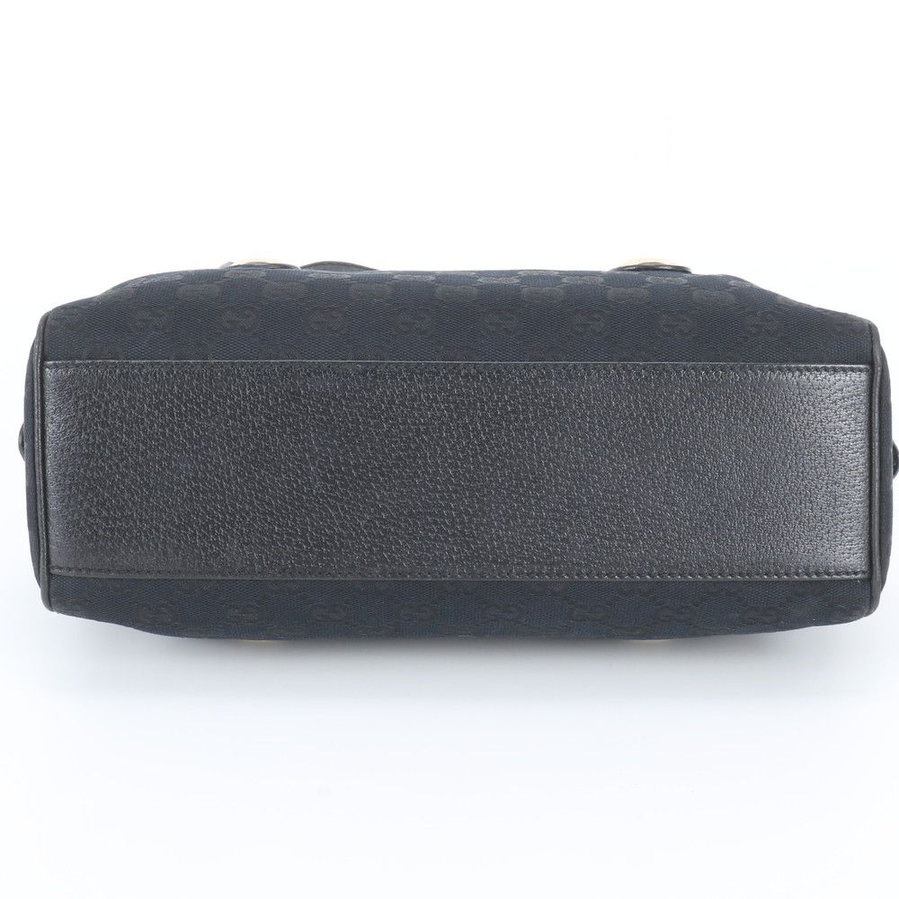 Gucci Included GG Canvas Mini Boston Leather Shoulder Bag — view 6