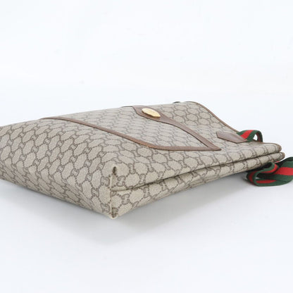 Gucci Vintage Sherry Line GG Plus Leather Tote Bag Shoulder — view 4