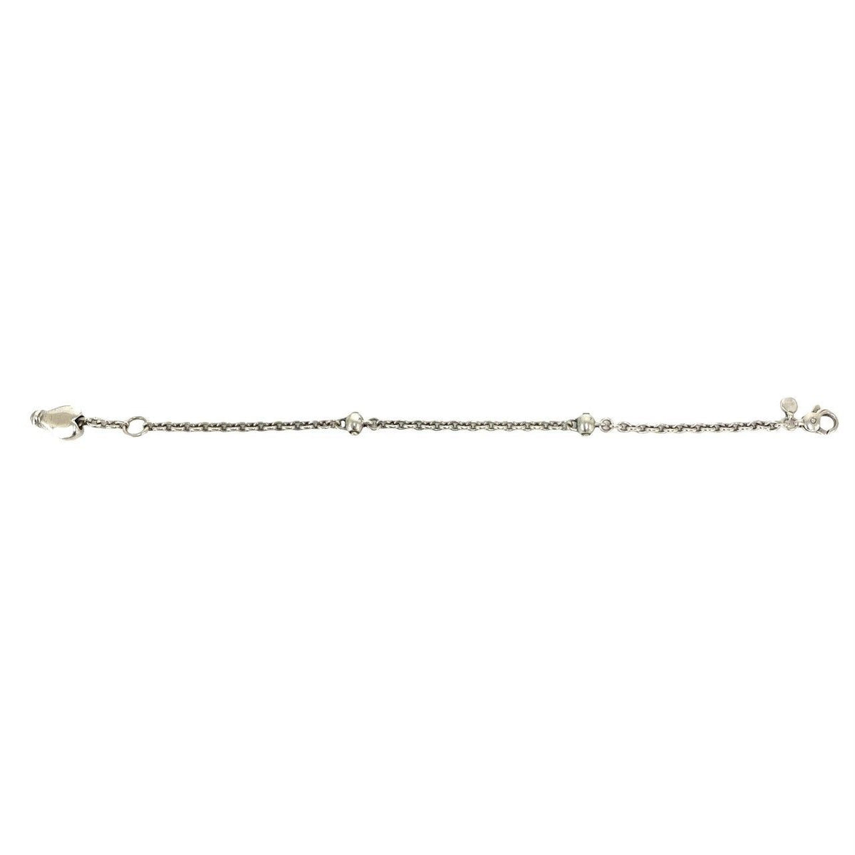 Tiffany & Co Vintage Heart Chain Bracelet 925 Sterling Silver — view 5