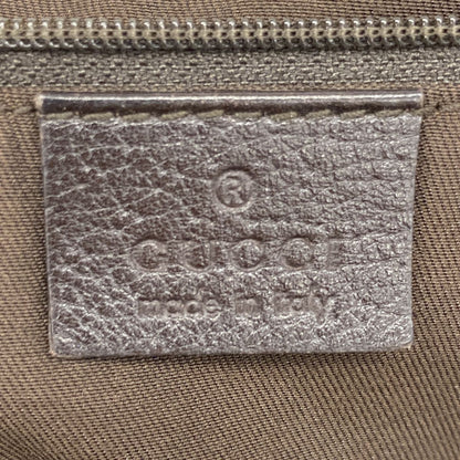 Gucci Tote Bag GG Canvas Beige Brown Champagne Gold — view 5