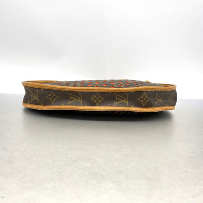 Louis Vuitton Shoulder Bag Monogram Perfo Demilune Orange — view 3
