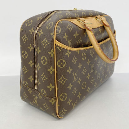 Louis Vuitton Handbag Monogram Deauville Brown — view 2