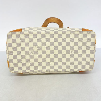 Louis Vuitton Tote Bag Damier Azur Hampstead MM White — view 3