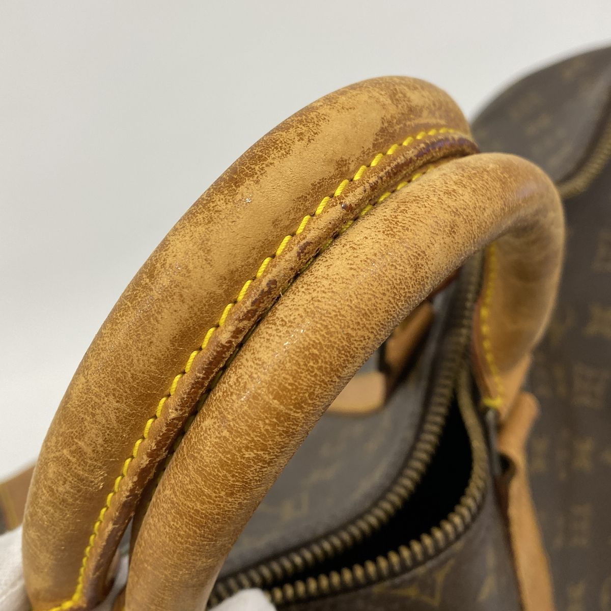 Louis Vuitton Boston Bag Monogram Keepall Bandouliere 55 Brown — view 6