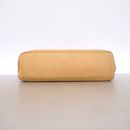 Chanel Handbag Lambskin Beige Gold — view 3