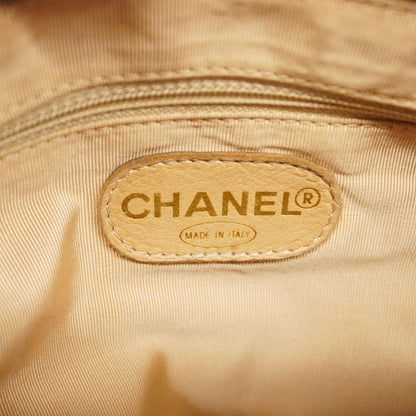 Chanel Handbag Lambskin Beige Gold — view 5
