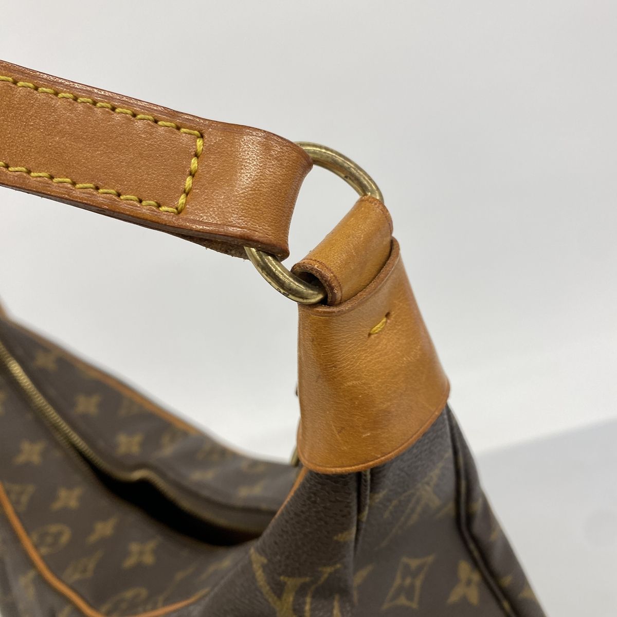 Louis Vuitton Shoulder Bag Monogram Boulogne 35 Brown — view 7