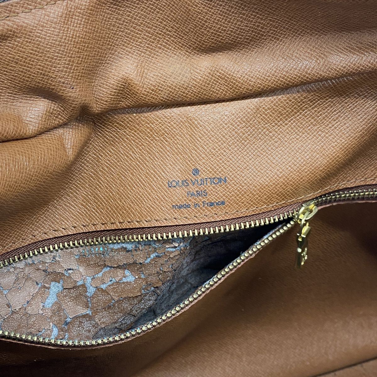 Louis Vuitton Shoulder Bag Monogram Boulogne 35 Brown — view 5