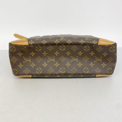Louis Vuitton Shoulder Bag Monogram Boulogne 35 Brown — view 3