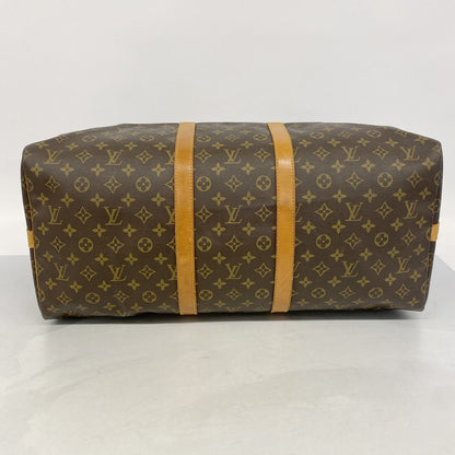 Louis Vuitton Boston Bag Monogram Keepall Bandouliere 55 Brown — view 3