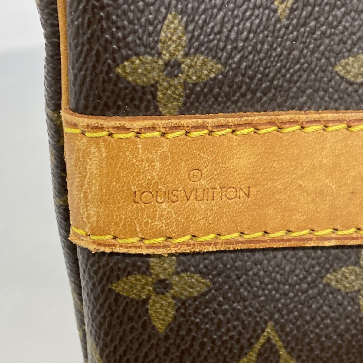 Louis Vuitton Boston Bag Monogram Keepall Bandouliere 55 Brown — view 5