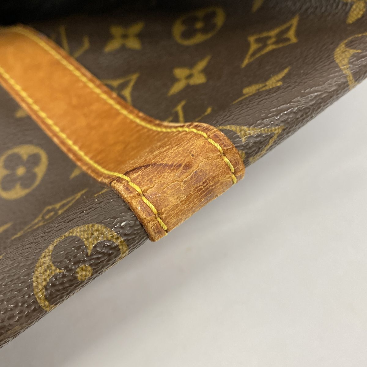 Louis Vuitton Boston Bag Monogram Keepall 55 Brown — view 7