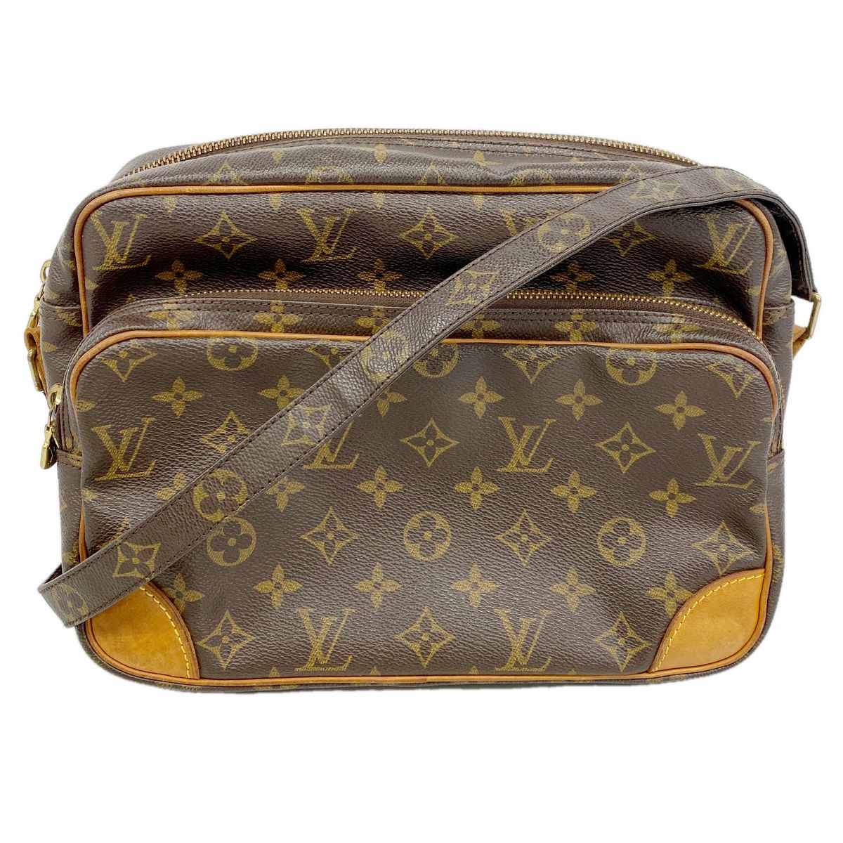 Louis Vuitton Shoulder Bag Monogram Nile Brown