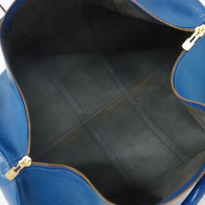Louis Vuitton Boston Bag Epi Keepall 55 Toledo Blue — view 4