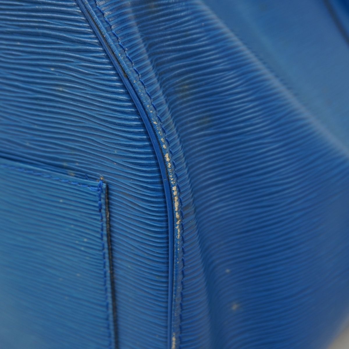 Louis Vuitton Boston Bag Epi Keepall 55 Toledo Blue — view 7