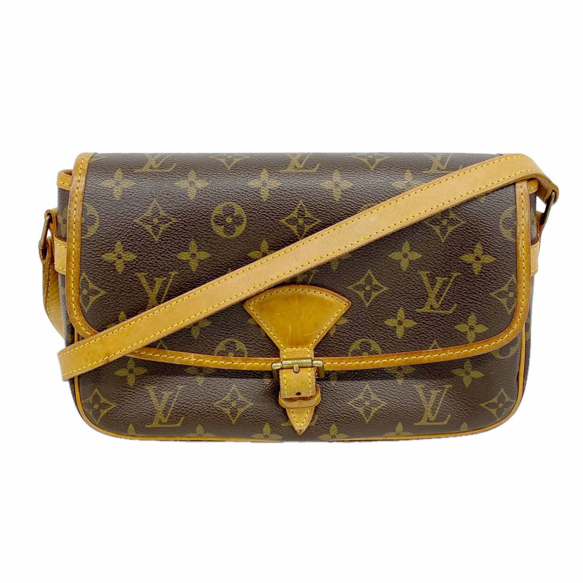Louis Vuitton Shoulder Bag Monogram Solonge Brown