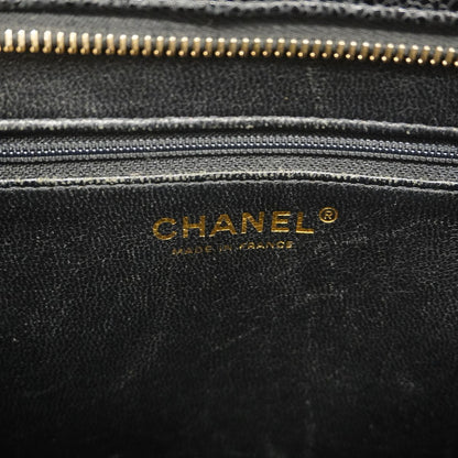 Chanel Tote Bag Reissue Caviar Leather Black Gold — view 5