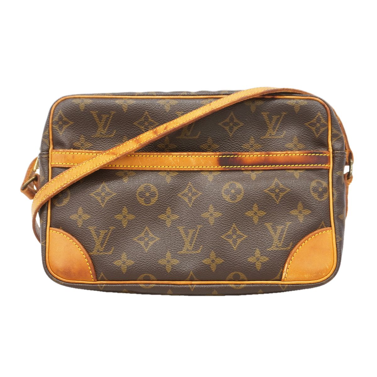 Louis Vuitton Shoulder Bag Monogram Trocadero 27 Brown