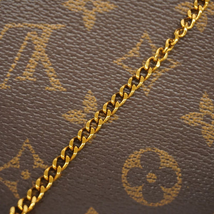 Louis Vuitton Pouch Monogram Mini Pochette Accessoires Brown — view 7