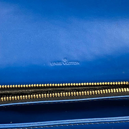 Louis Vuitton Shoulder Bag Epi Free Run Blue Noir — view 5