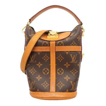 Louis Vuitton Handbag Monogram Duffle Brown 2-Way