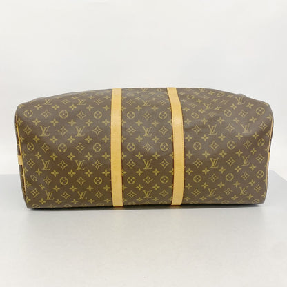 Louis Vuitton Boston Bag Monogram Keepall Bandouliere 60 Brown — view 3