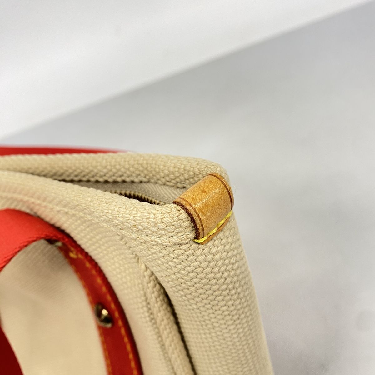 Louis Vuitton Handbag Antigua Cabas PM Beige — view 6