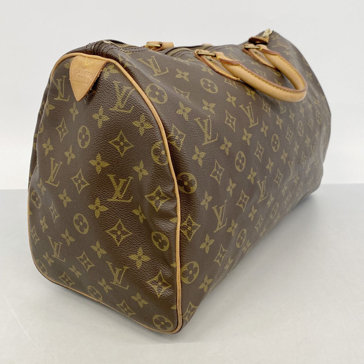 Louis Vuitton Handbag Monogram Speedy 40 Brown — view 2