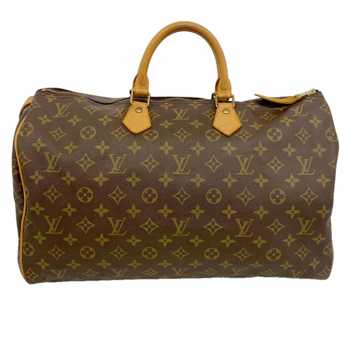Louis Vuitton Handbag Monogram Speedy 40 Brown