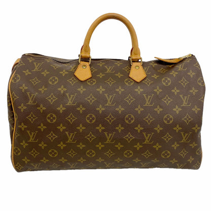 Louis Vuitton Handbag Monogram Speedy 40 Brown