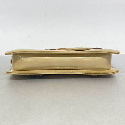 Louis Vuitton Pouch Vernis Flower Lexington Beige — view 3