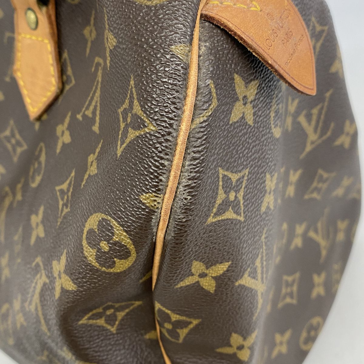 Louis Vuitton Handbag Monogram Speedy 35 Brown — view 8