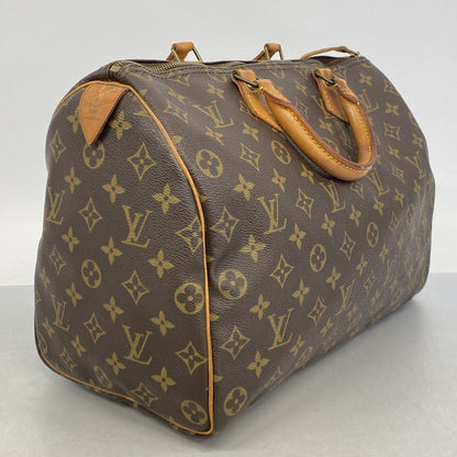 Louis Vuitton Handbag Monogram Speedy 35 Brown — view 2