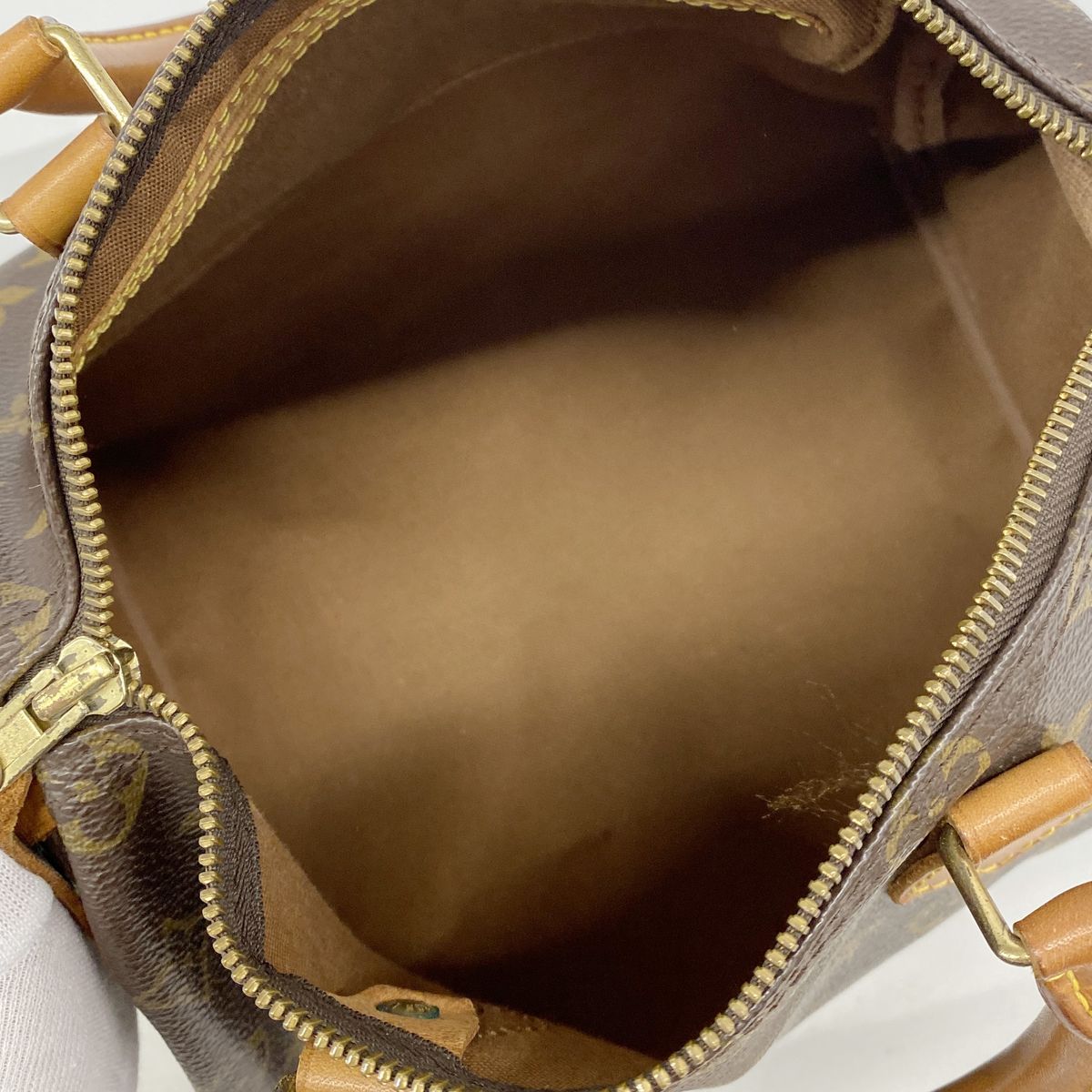 Louis Vuitton Handbag Monogram Speedy 25 Brown — view 4
