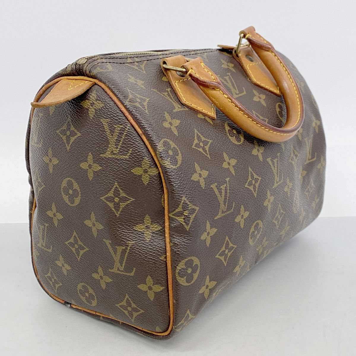Louis Vuitton Handbag Monogram Speedy 25 Brown — view 2