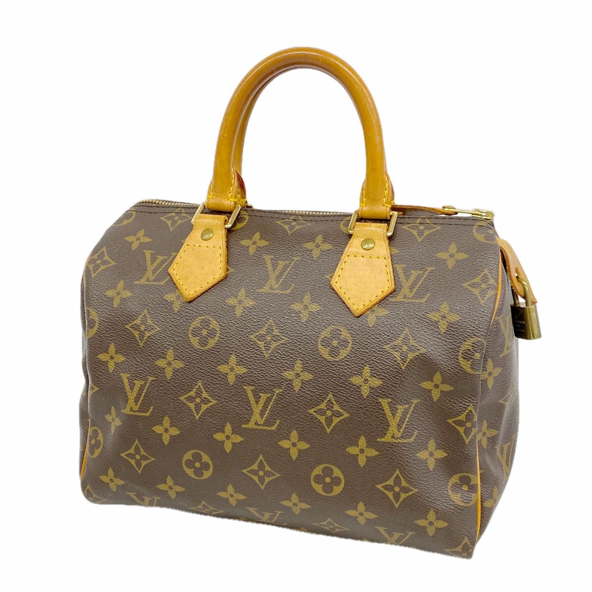 Louis Vuitton Handbag Monogram Speedy 25 Brown
