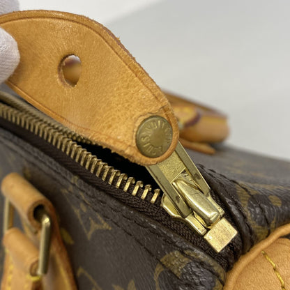 Louis Vuitton Handbag Monogram Speedy 25 Brown — view 6