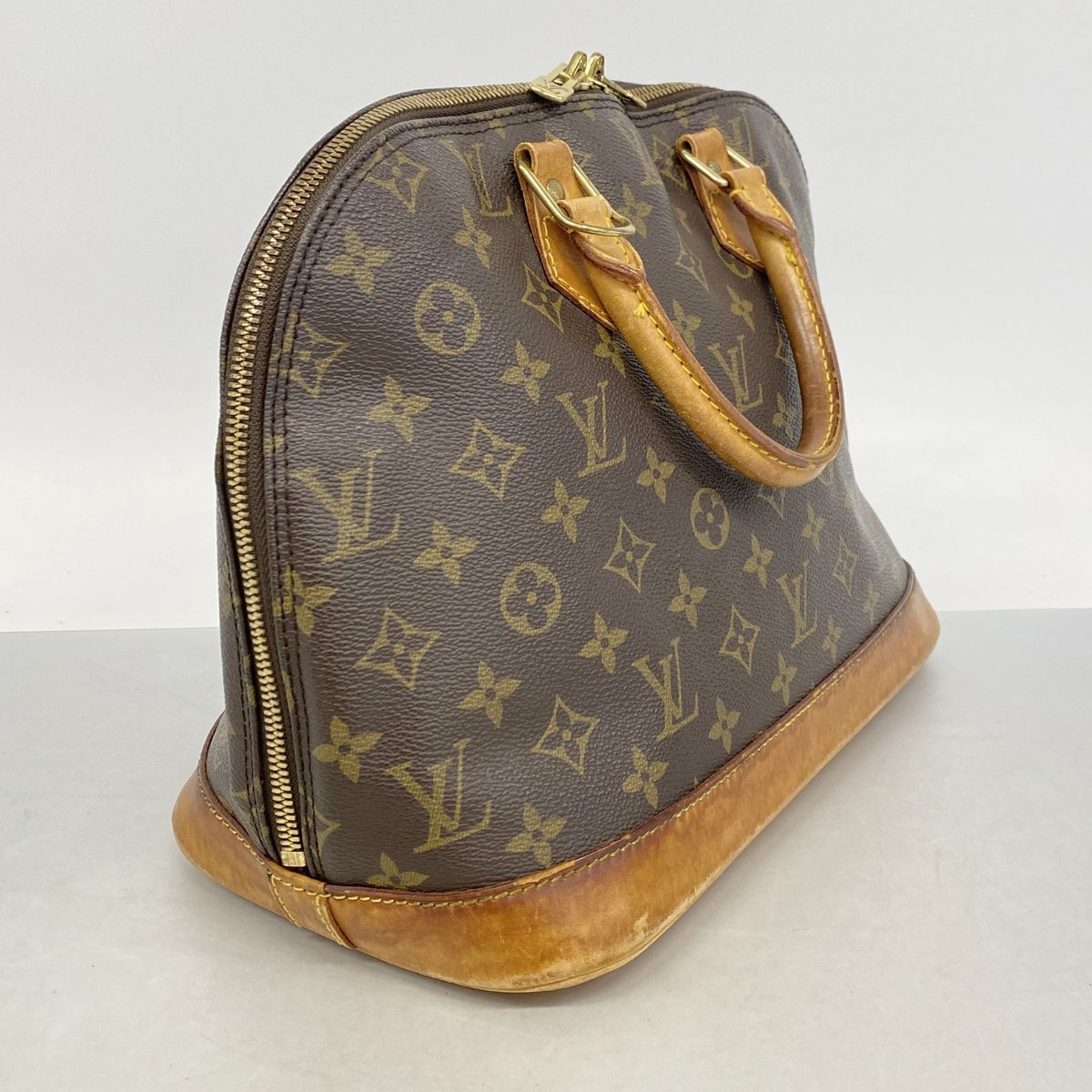 Louis Vuitton Handbag Monogram Alma Brown — view 2