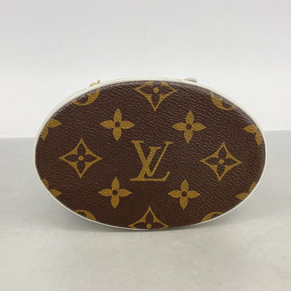 Louis Vuitton Handbag Monogram Nano Bucket Brown White 2-Way Bag — view 3