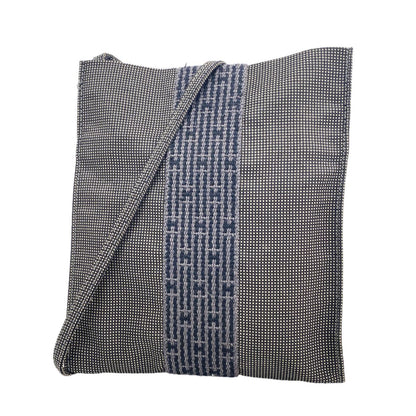 Hermes Shoulder Bag Her Line Pochette Nylon Gray