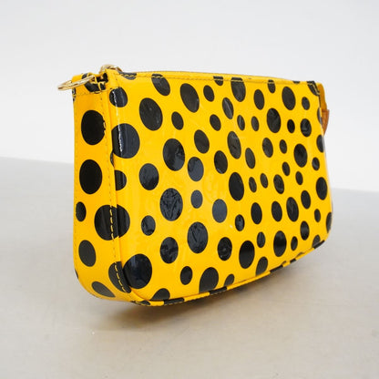 Louis Vuitton Pouch Vernis Infinity Dot Pochette Accessoires Jaune Yayoi Kusama — view 2