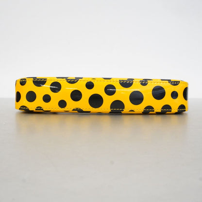 Louis Vuitton Pouch Vernis Infinity Dot Pochette Accessoires Jaune Yayoi Kusama — view 3