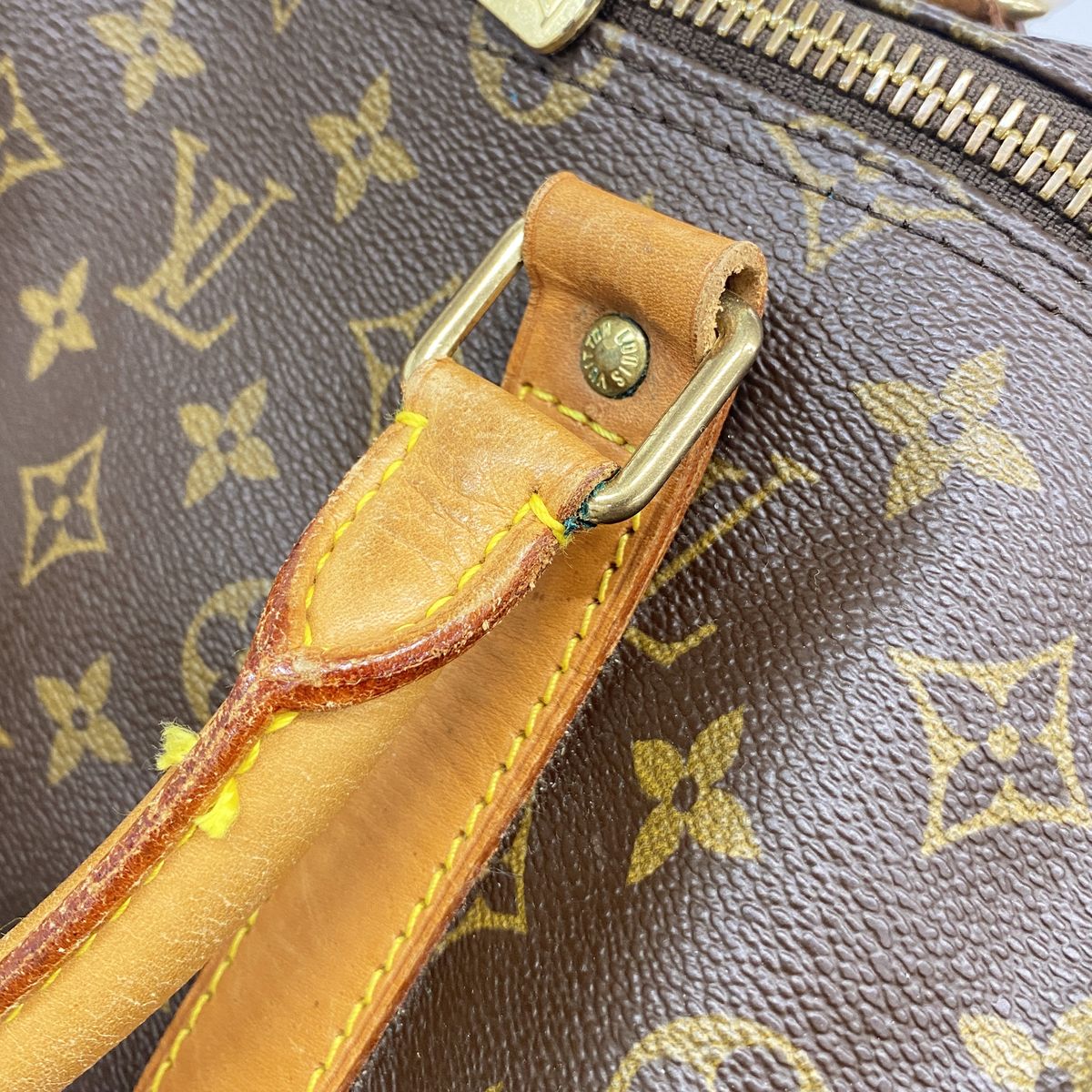 Louis Vuitton Boston Bag Monogram Keepall Bandouliere 55 Brown — view 7