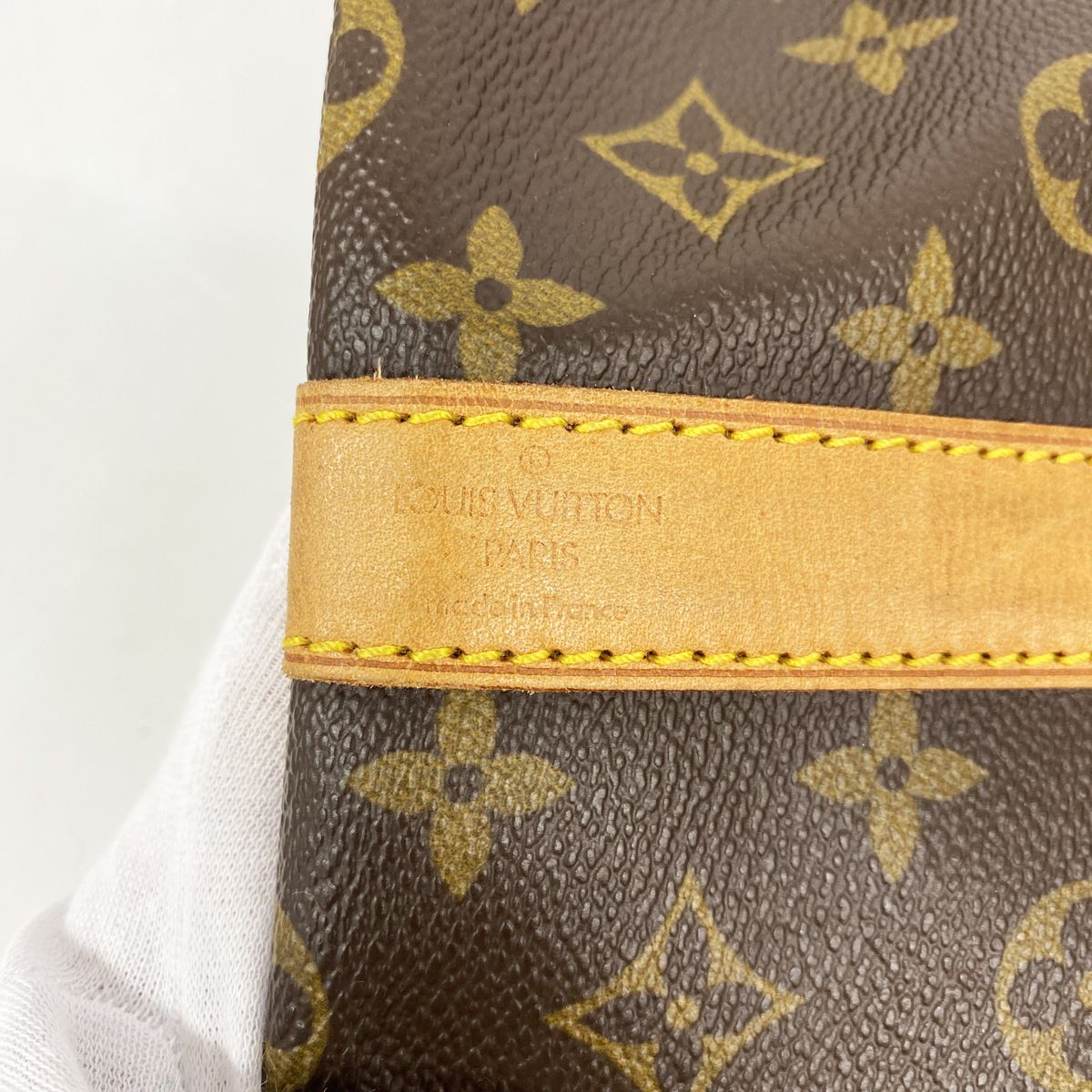 Louis Vuitton Boston Bag Monogram Keepall Bandouliere 55 Brown — view 5