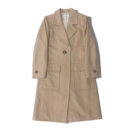 Saint Laurent Chesterfield Coat Beige — view 2