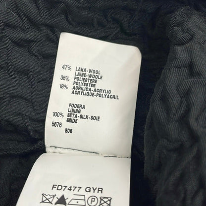 Fendi Dress S Black Long Sleeve Gather — view 4