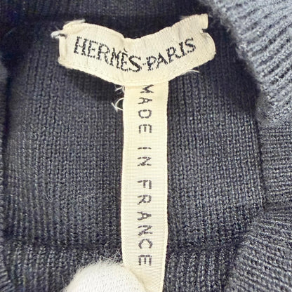 Hermes Vintage Martin Margiela Era High Neck Sleeveless Knit Dress Long Length — view 6