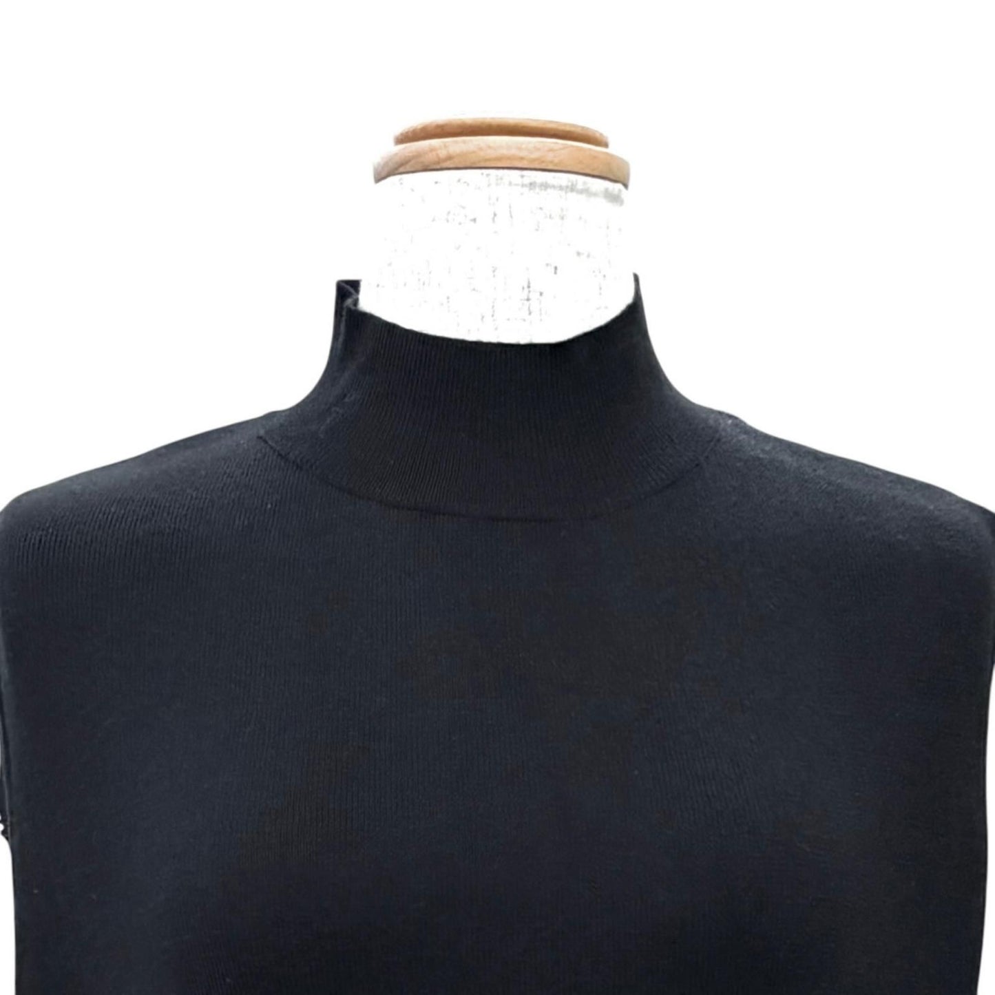 Hermes Vintage Martin Margiela Era High Neck Sleeveless Knit Dress Long Length — view 2