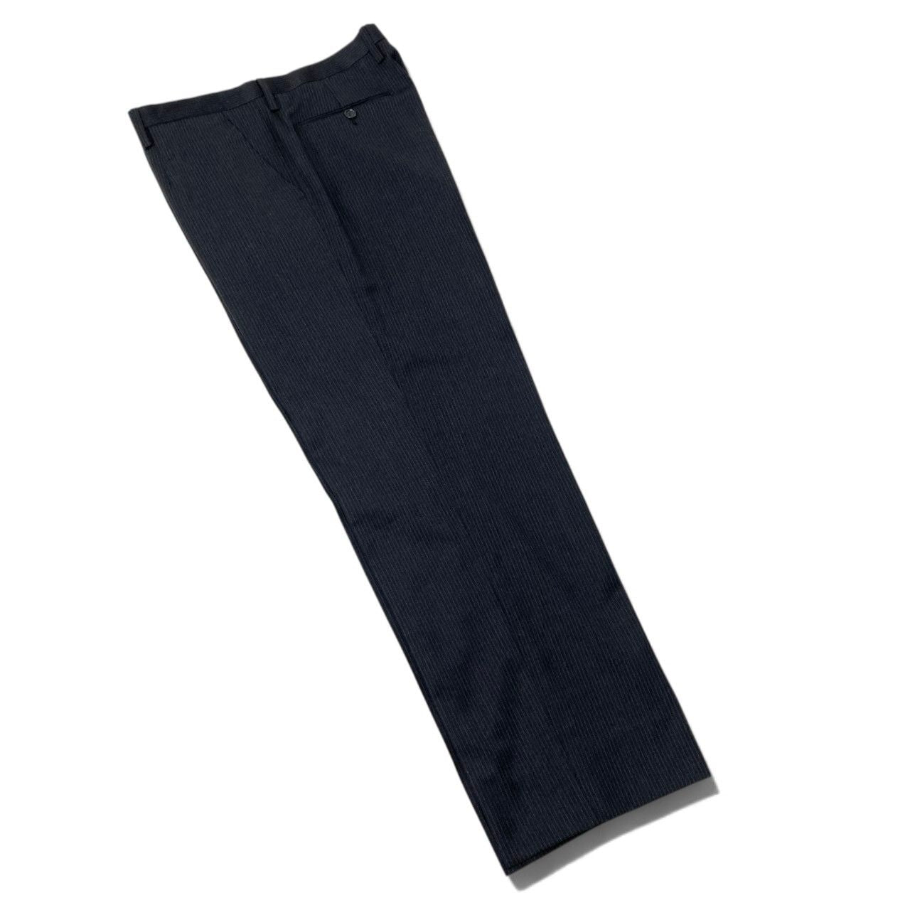 Dolce & Gabbana Suit Set Tailored Jacket Trousers Stripe Gray Wool — view 7
