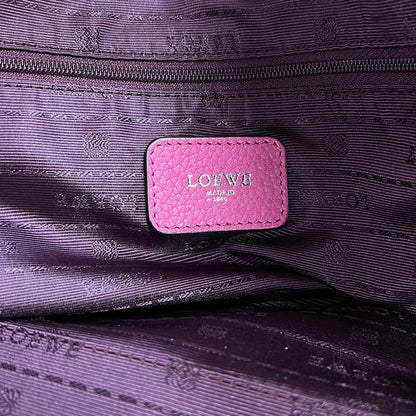 Loewe Handbag Alamo Addy Pink Orange Leather — view 8